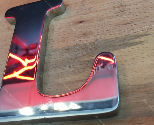 Paslanmaz Çelik Harf 316