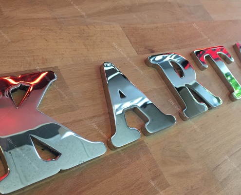 316 Paslanmaz Çelik Harf