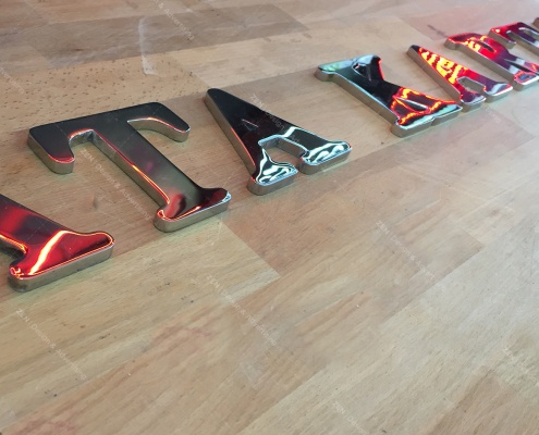 316 Paslanmaz Çelik Harf