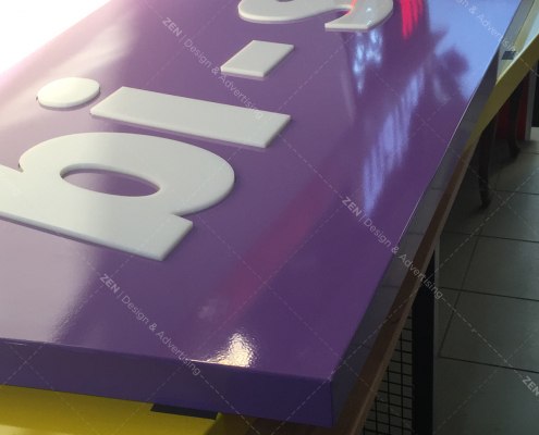 Aluminyum Oyma Tabela - bishop