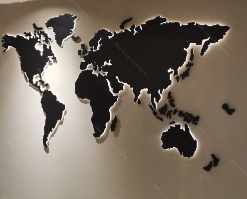 Işıklı Dünya Haritası